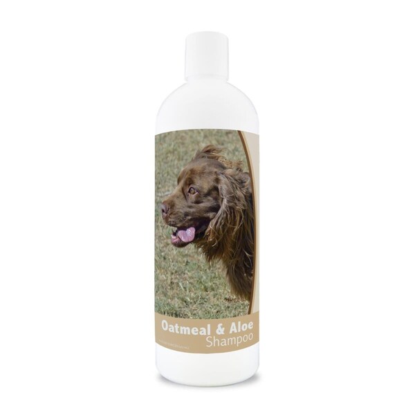 Healthy Breeds 16 oz Sussex Spaniel Oatmeal Shampoo with Aloe 840235181385 - main